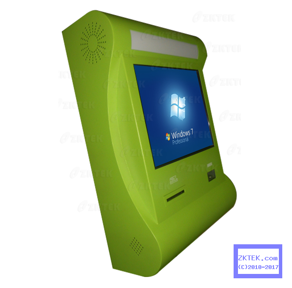 J11 wallmounted touchscreen billing kiosk