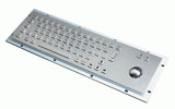 MKT2662 392x110 mm metal keyboard for kiosk and industrial computer