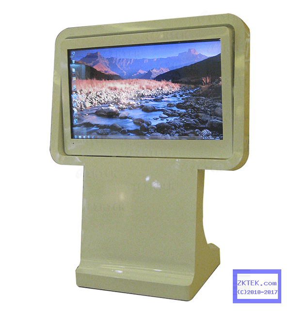 D29 floor mounted touchscreen digital signage
