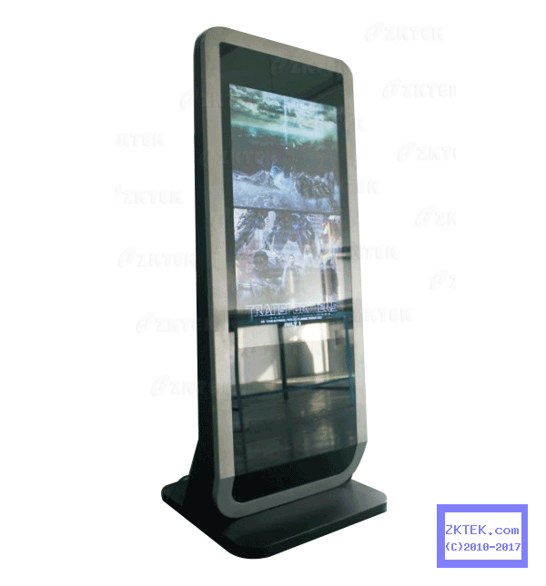 D5 standalone digital signage with tilt touchscreen
