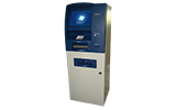A6 lobby sturdy touchscreen payment bank kiosk with invoice printer, pass book printer list printer and bank card reader