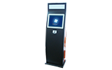 H5 freestanding visitor management and payment kiosk