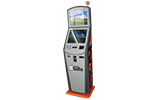HD29 is a dualscreen payment and ticketing touchscreen kiosk for cinema, hotel and restaurants
