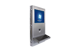 SJ4 is a stainless steel wall mounted kiosk