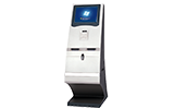 T11 is a touchscreen payment and vistor management kiosk