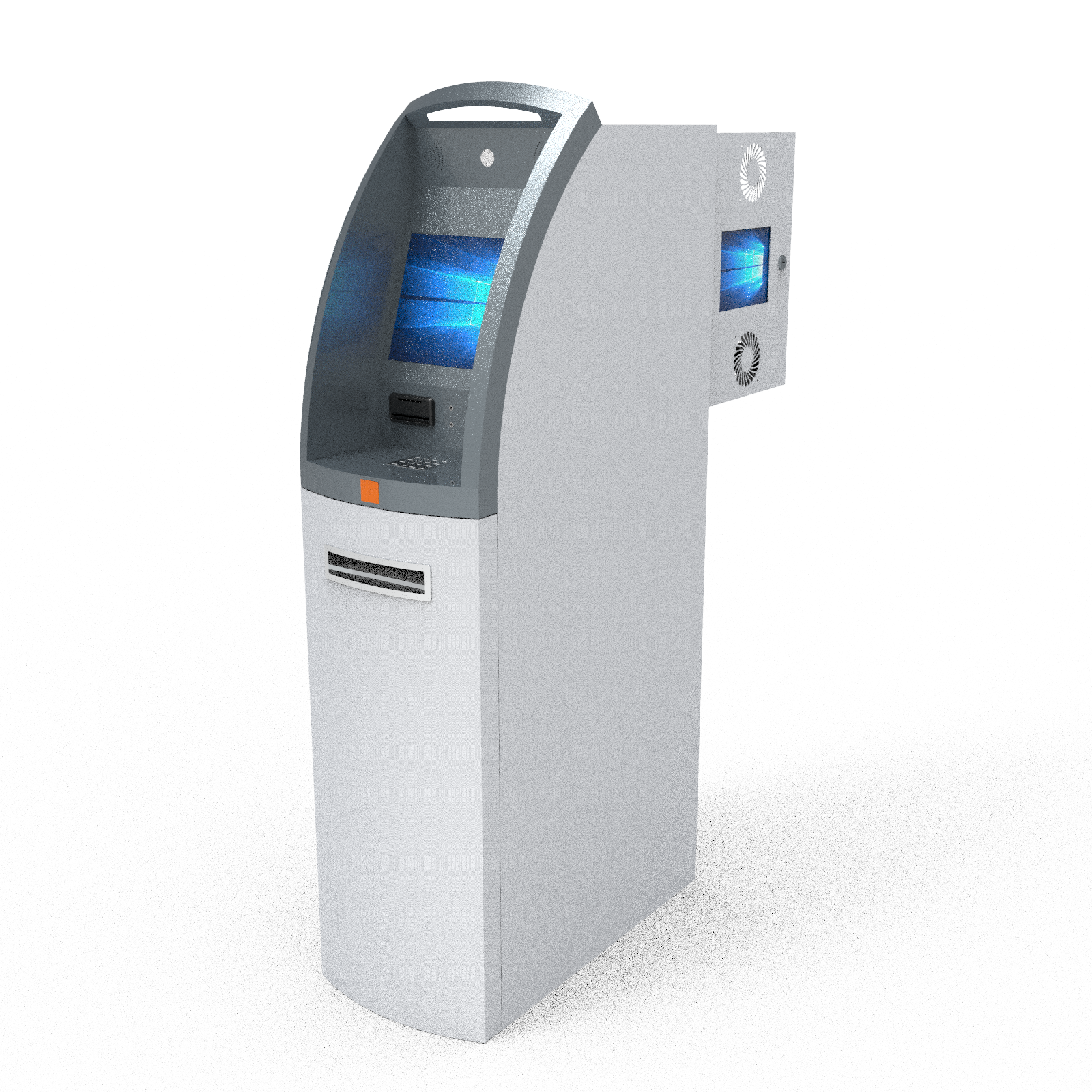 AW-CPS-TTW60 is a bunch-note-feeder fast cash recycler ATM with bulk bill recycler