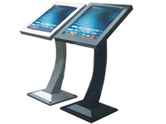 Sleek All-In-One touchscreen information kiosk