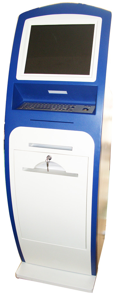 Internet printing self service touchscreen kiosk