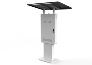 Solar-powered MPPT Battery Low-energy Outdoor Digital Signage Totem