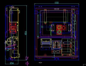 Outdoor Stainless steel Sleek and Slim Touchscreen Billing Kiosk