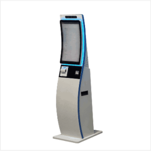 Sleek Slim & Smart Multi-Function Curve-Touch Self-Service Kiosk