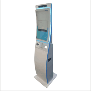 Sleek Slim & Smart Multi-Function Curve-Touch Self-Service Kiosk