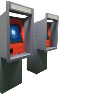 Wall-through ATM machine